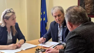 Συνάντηση Περιφερειάρχη Δυτικής Μακεδονίας και Διοικήτριας Νοσοκομείου Γρεβενών