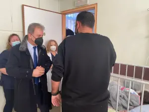 Την Παιδιατρική Κλινική του Μαμάτσειου Νοσοκομείου Κοζάνης και το Εκκλησιαστικό Γηροκομείο Κοζάνης επισκέφθηκε o Περιφερειάρχης Γιώργος Αμανατίδης