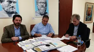 Υπογραφή δύο προγραμματικών συμβάσεων από τον Περιφερειάρχη Γιώργο Αμανατίδη