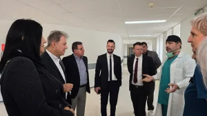 Στο «Μποδοσάκειo» Νοσοκομείο ο Περιφερειάρχης Γιώργος Αμανατίδης και ο Διοικητής της 3ης ΥΠΕ Δημήτρης Τσαλικάκης