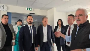 Στο «Μποδοσάκειo» Νοσοκομείο ο Περιφερειάρχης Γιώργος Αμανατίδης και ο Διοικητής της 3ης ΥΠΕ Δημήτρης Τσαλικάκης