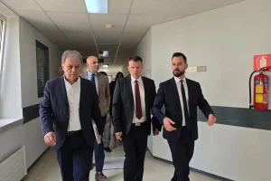 Στο «Μποδοσάκειo» Νοσοκομείο ο Περιφερειάρχης Γιώργος Αμανατίδης και ο Διοικητής της 3ης ΥΠΕ Δημήτρης Τσαλικάκης