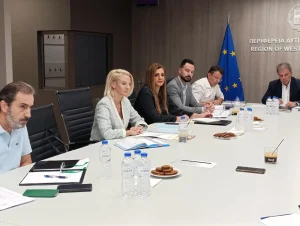 Συνάντηση του Περιφερειάρχη Δυτικής Μακεδονίας Γιώργου Αμανατίδη με τον Διοικητή της 3ης ΥΠΕ και τους Διοικητές των Νοσοκομείων της Περιφέρειας