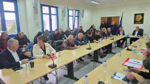 Συνάντηση του Περιφερειάρχη με αγρότες και εκπροσώπους του ΕΛΓΑ