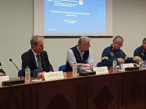 Ο Περιφερειάρχης Δυτικής Μακεδονίας με τον υφυπουργό Κλιματικής Κρίσης και Πολιτικής Προστασίας Ευάγγελο Τουρνά για τον συντονισμό και την ενημέρωση των φορέων ενόψει της αντιπυρικής περιόδου