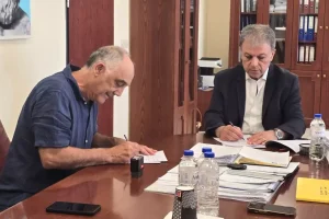 Υπογραφή Σύμβασης για τις «ΝΕΕΣ ΚΑΤΑΣΚΕΥΕΣ – ΣΥΝΤΗΡΗΣΗ ΟΔΙΚΟΥ ΗΛΕΚΤΡΟΦΩΤΙΣΜΟΥ 2024-2025»