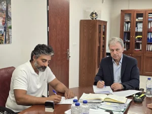 Υπογραφή δύο έργων ενεργειακής και λειτουργικής αναβάθμισης κτιριακών υποδομών του Επιμελητηρίου Κοζάνης από τον Περιφερειάρχη Δυτικής Μακεδονίας