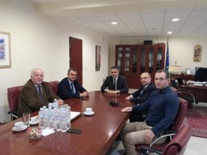 Ενημερωτική συνάντηση με τον Διοικητή της 3ης ΥΠΕ κ. Μπογιατζίδη Παναγιώτη και τους Υποδιοικητές της 3ης ΥΠΕ πραγματοποιήθηκε σήμερα το πρωί, στο γραφείο του Περιφερειάρχη Δυτικής Μακεδονίας κ. Κασαπίδη Γιώργου