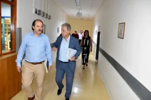 Επίσκεψη του Περιφερειάρχη Δυτικής Μακεδονίας Γ. Αμανατίδη στο Γενικό Νοσοκομείο Φλώρινας