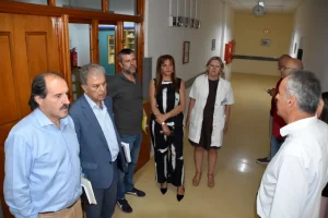 Επίσκεψη του Περιφερειάρχη Δυτικής Μακεδονίας Γ. Αμανατίδη στο Γενικό Νοσοκομείο Φλώρινας