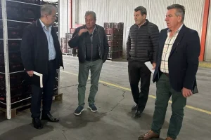 Επίσκεψη του Περιφερειάρχη κ. Αμανατίδη και των Αντιπεριφερειάρχων κ. Σαββόπουλου και κ. Χαρούμενου στη ΓΕΟΚ