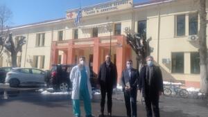 Οι Μονάδες Υγείας της Περιφέρειας Δυτικής Μακεδονίας στις άμεσες προτεραιότητες της Περιφερειακής Αρχής. Επίσκεψη του Περιφερειάρχη Δυτικής Μακεδονίας Γιώργου Κασαπίδη  στο Γενικό Νοσοκομείο Φλώρινας 1