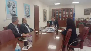Επίσκεψη του Προξένου των ΗΠΑ στη Θεσσαλονίκη στον Περιφερειάρχη Δυτικής Μακεδονίας