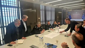 Έναρξη εργασιών για τις υποδομές εγκατάστασης εξομοιωτή πυρκαγιάς σε αεροσκάφος στην Σχολή Πυροσβεστών Πτολεμαΐδας