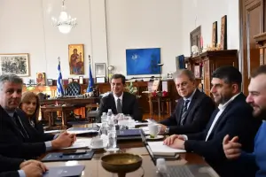 Στην σύσκεψη εργασίας που διοργάνωσε ο Υφυπουργός Εσωτερικών Κωνσταντίνος Γκιουλέκας συμμετείχε ο Περιφερειάρχης Γιώργος Αμανατίδης.