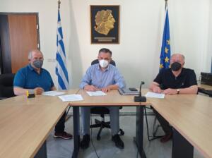 Υπογραφή σύμβασης εκτέλεσης  του έργου «Υδροηλεκτρικός σταθμός ισχύος 0.33MW στη θέση Φράγμα Σισανίου της ΔΕ Ασκίου του Δήμου  Βοΐου της Π.Ε. Κοζάνης»