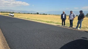 Ολοκληρώνονται οι εργασίες βελτίωσης της οδού Κερασιά – Μηλιά στο Δήμο Κοζάνης. Διασύνδεση Κοινοτήτων και κάθετων περιφερειακών οδικών αξόνων