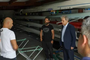 Παράδοση νέου κωπηλατικού σκάφους στον Ναυτικό Όμιλο Μαυροχωρίου, παρουσία Περιφερειάρχη Γ. Αμανατίδη