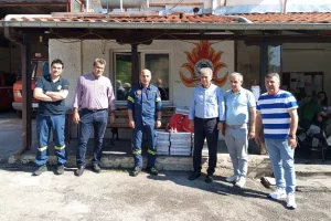 Παράδοση Τεχνικού Εξοπλισμού Αντιμετώπισης Εκτάκτων Αναγκών στην Πυροσβεστική Υπηρεσία Καστοριάς, παρουσία του Περιφερειάρχη Δυτικής Μακεδονίας Γιώργου Αμανατίδη