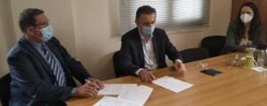 Υπογραφή Προγραμματικής Σύμβασης 2.050.000 € για την Ενεργειακή Αναβάθμιση του Γενικού Νοσοκομείου Καστοριάς παρουσία του Περιφερειάρχη Δυτικής Μακεδονίας Γιώργου Κασαπίδη 2