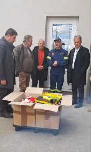 Υπογραφή σύμβασης για την εγκατάσταση δικτύου ενεργειακής πυροπροστασίας στο Ίδρυμα «Άγιος Αχίλλειος»  Ενημέρωση για τις μελέτες της ΔΠΥΝ και τη μετεγκατάσταση του κτηρίου της Πυροσβεστικής Υπηρεσίας Γρεβενών #1