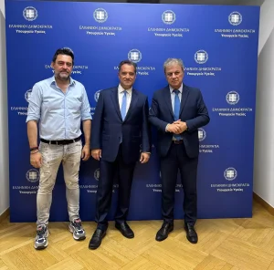 Συνάντηση του Περιφερειάρχη Δυτικής Μακεδονίας και του Αντιπεριφερειάρχη Υγείας  Κοινωνικής Συνοχής με τον Υπουργό Υγείας