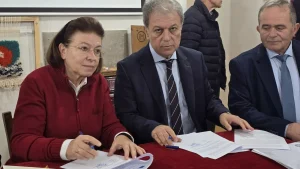 Υπογραφή Προγραμματικών Συμβάσεων με την Υπουργό Πολιτισμού Λίνα Μενδώνη για τον Άγιο Νικόλαο Κοζάνης και το Γεφύρι του Πασά στα Γρεβενά