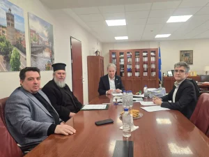 Υπογραφή προγραμματικών συμβάσεων για τον Ιερό Ναό Αγίας Τριάδας Νεαπόλεως και τον Ιερό Ναό Αγίου Νικολάου Στέρνας Βοϊου