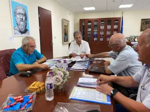 Υπογραφή σύμβασης για την αποκατάσταση έργου στην οδό Καταφύγι-Βελβεντό